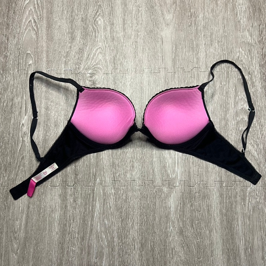 Victoria's Secret PINK Ultimate Push-Up Bra Black 34B Underwire