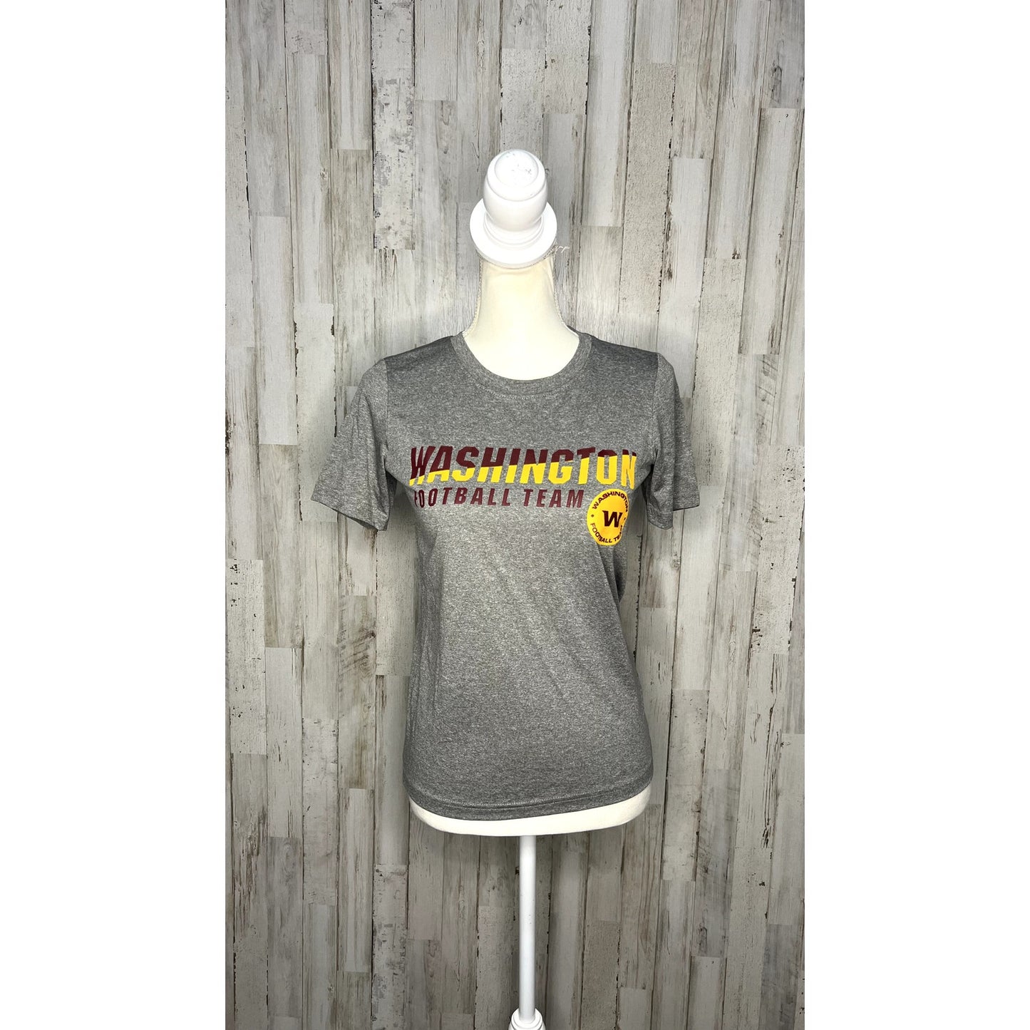 NWT Washington Football Team Heather Gray T-Shirt Youth Medium Short Sleeve