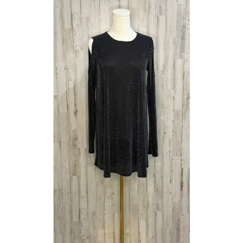 Show Me Your Mumu Women's Black Sparkle Dress Size Small Party Cocktail