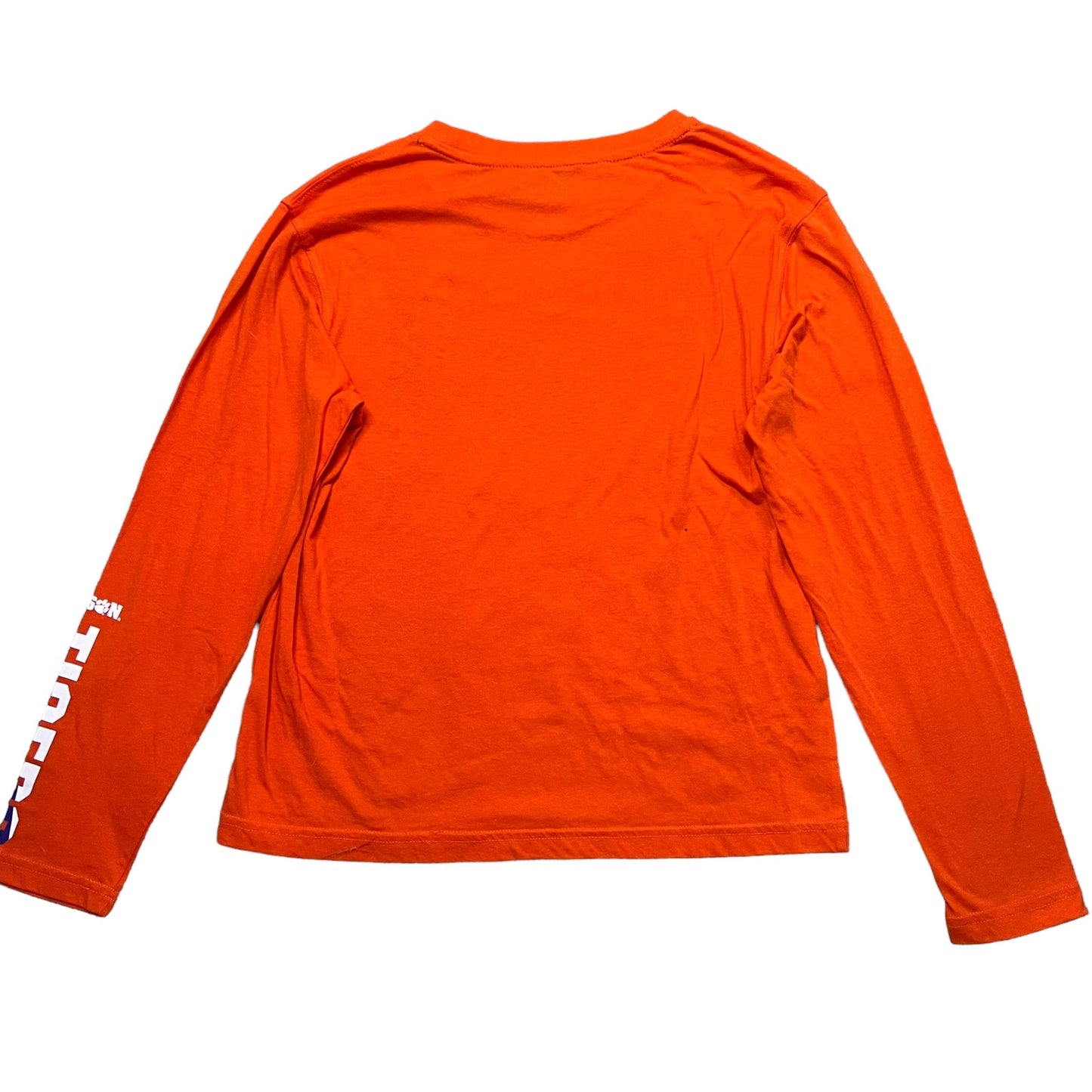 Colosseum Athletics Youth Large Clemson Tigers Long Sleeve Crewneck T-Shirt