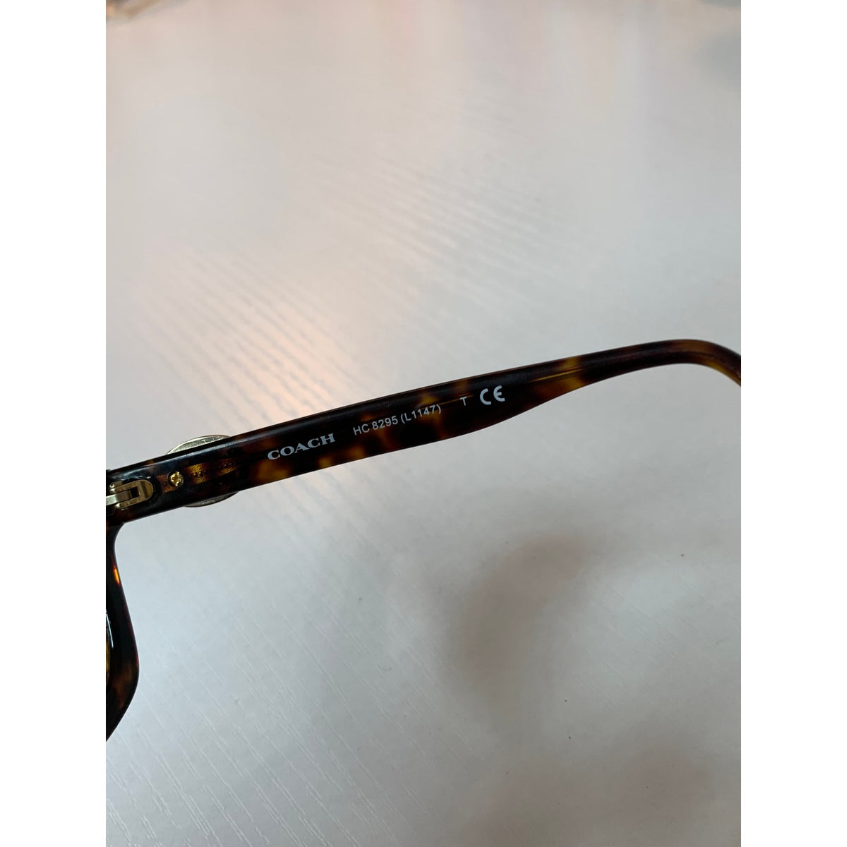 Coach Eyeglasses Precription Frames Womens 56-21-140 Brown Tortoise Geometric Full Rim