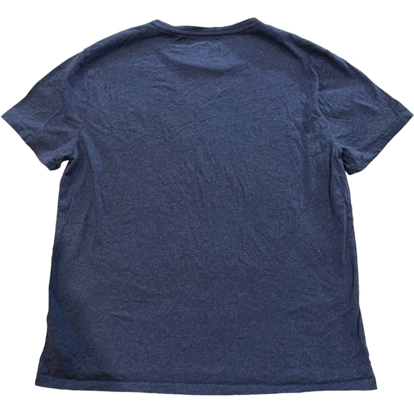 Polo Ralph Lauren T-Shirt Men's XL Blue Heather Crewneck Pony Logo Slim