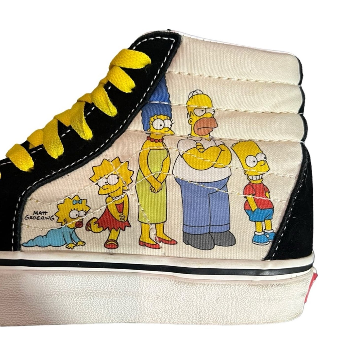 Vans x The Simpsons Family Portrait Sk8-Hi Shoe Men's 4 / Women's 5.5