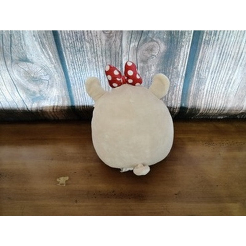 Squishmallows Rudolph Reindeer Plush Tan Christmas Polka Dot Bow Girls OSG 8"
