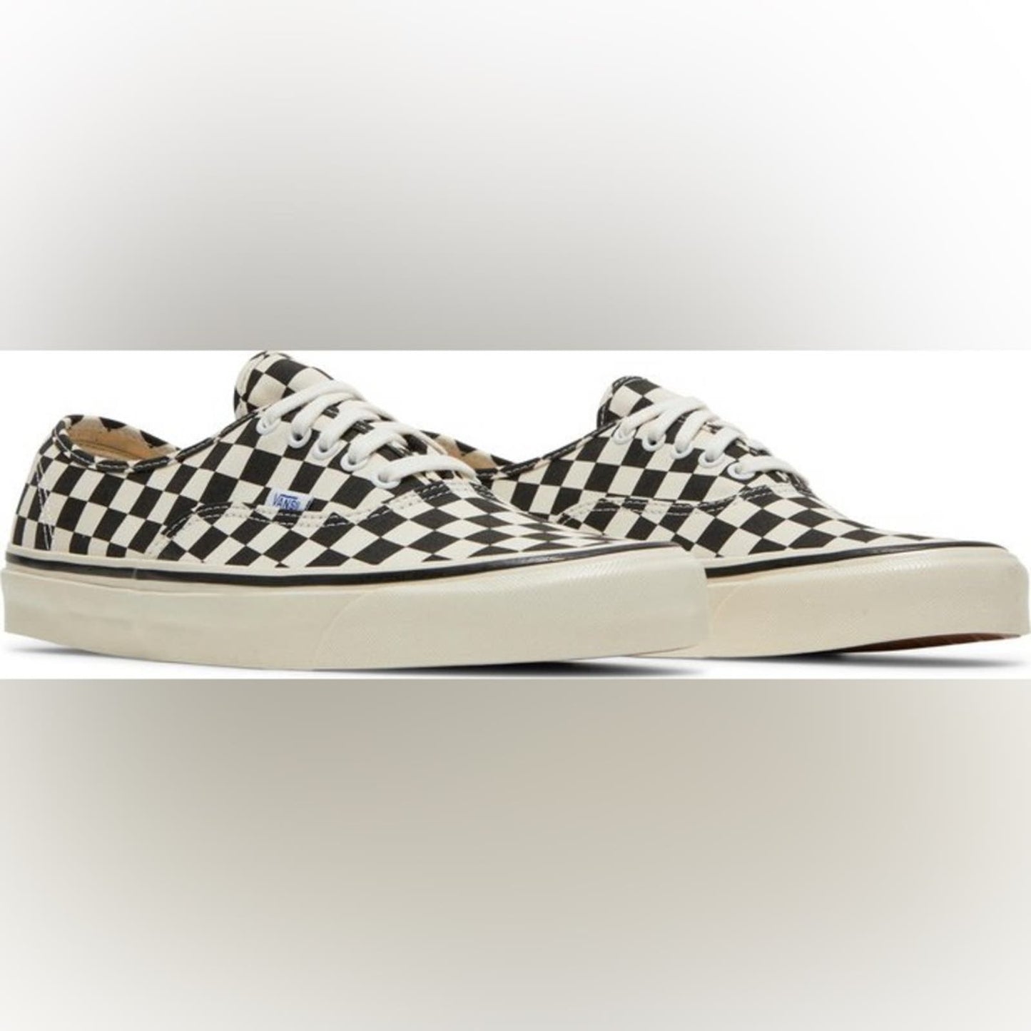 Vans Authentic Reissue 44 LX Checkerboard Low Top Lace-up Sneaker - M3.5/W5.0