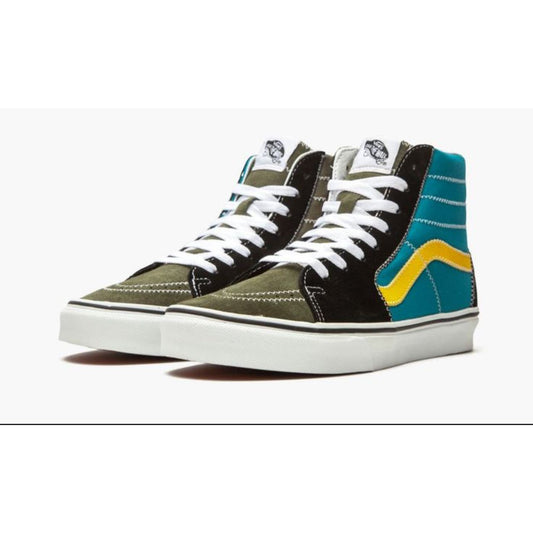 Vans Sk8-Hi Zig Zag High Top Sneakers Multicolor Skate Shoes Women’s Size 5