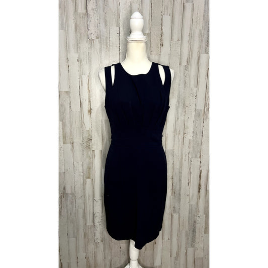 Sequin Hearts Women's Navy Blue Sleeveless Sheath Dress Size 9