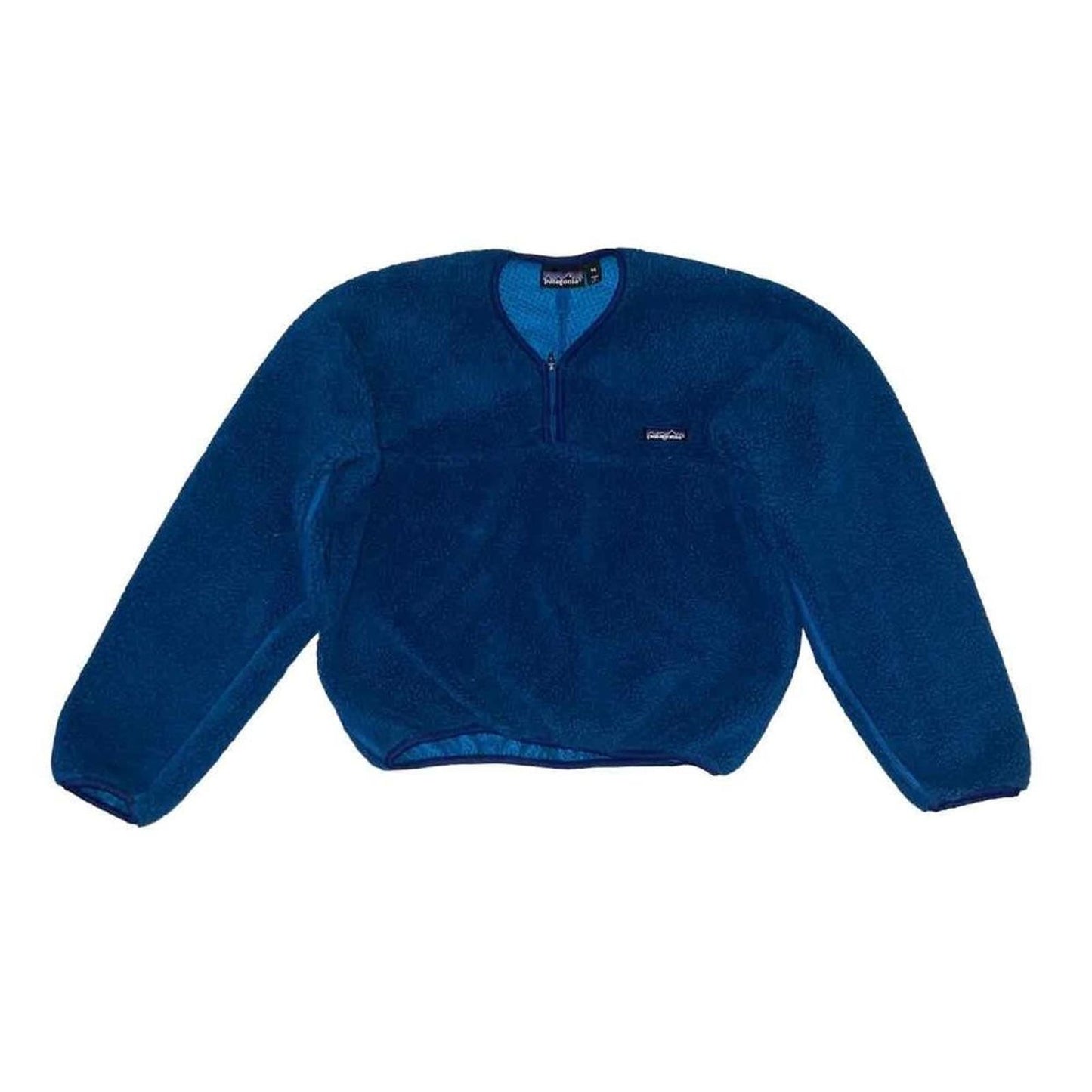 VINTAGE Patagonia Blue 1991 Kayak Fleece Jacket Men's Medium