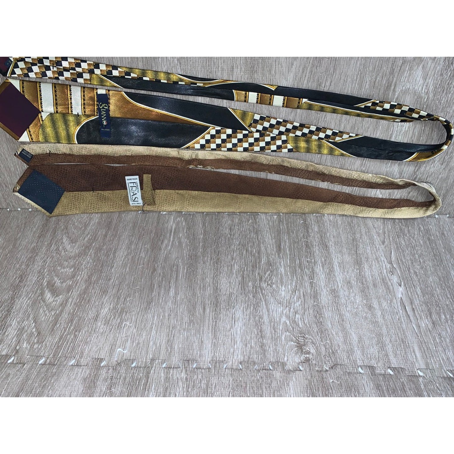 Men's Geometric Tie Set 4pc Multicolor Business/Special Occasion