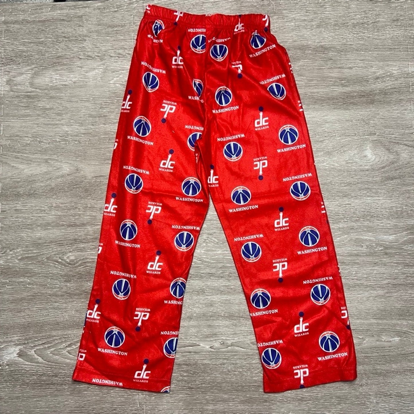 NWT Washington Wizards NBA Kids Pajama Pants Red Basketball Fan Gear Size Small