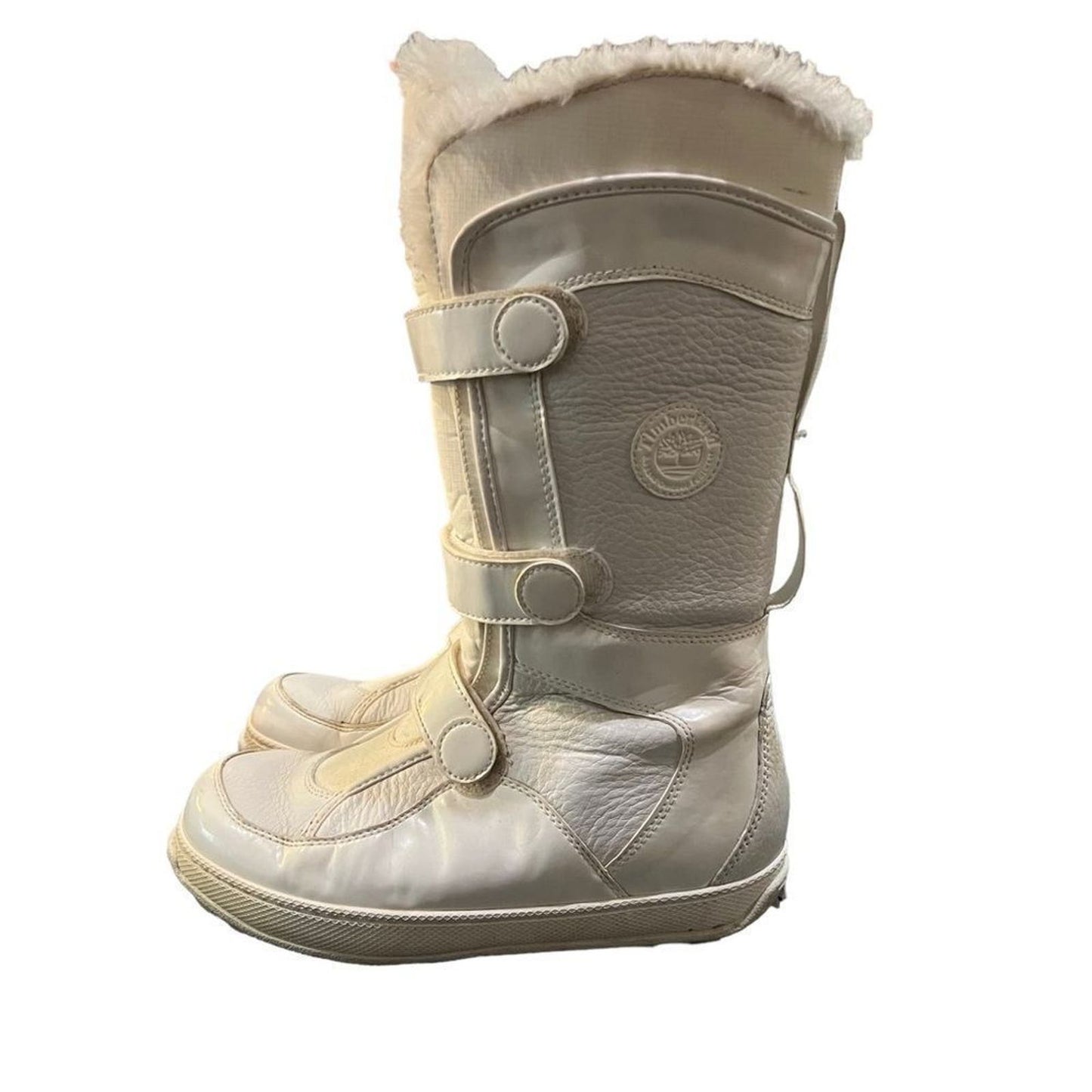 Timberland White Winter Waterproof Boots Size 7