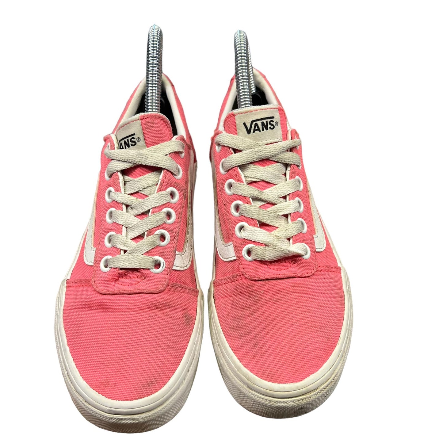 Vans Ward Low Top Honeysuckle Pink Canvas Skate Shoes Sneakers Women's Size 5