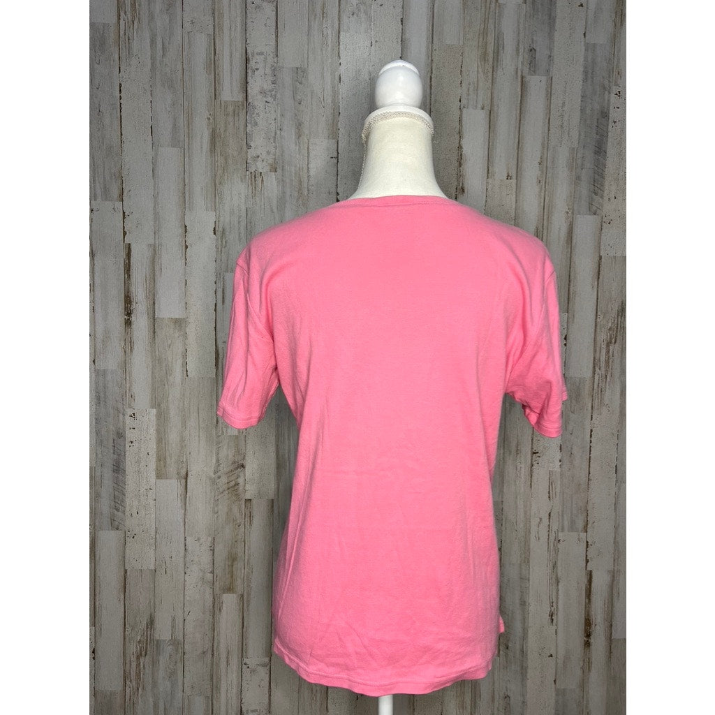 Talbots Women's Pink Crewneck Short Sleeve T-Shirt Size Small Casual