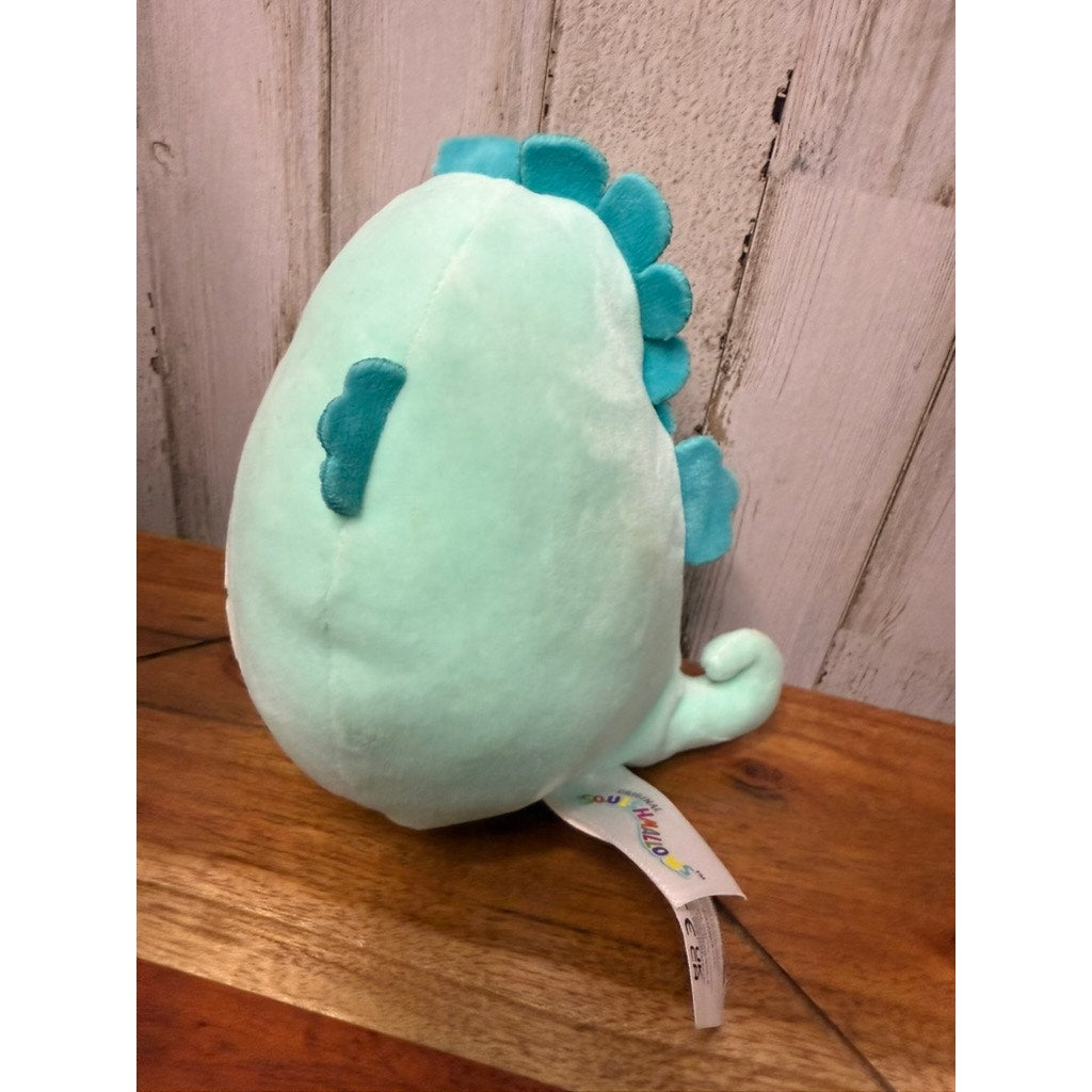 Squishmallows Sheldon Seahorse Plush Toy Blue Small 6" Washable
