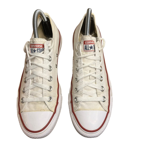 Converse Chuck Taylor All Star Low Top White Canvas Sneaker Men's 6 / Women's 8