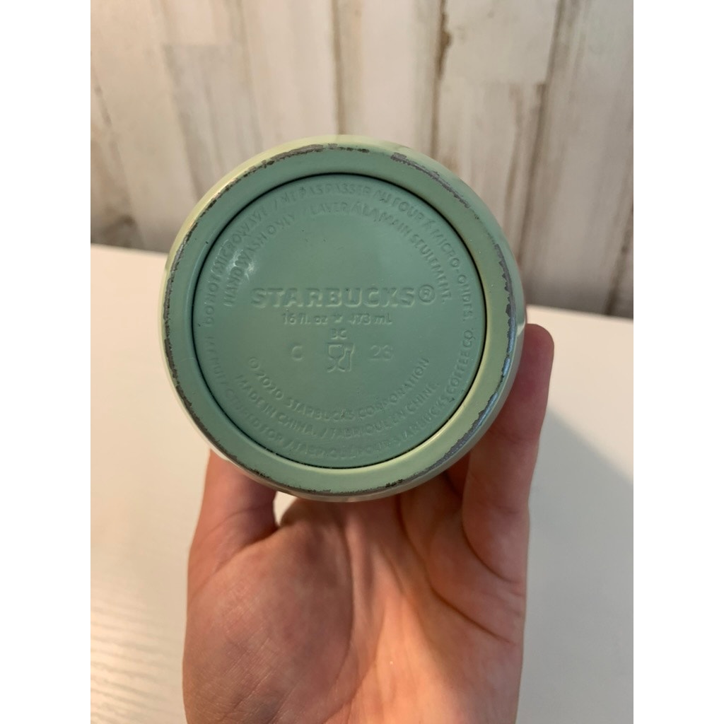 Starbucks Lou Vacuum Insulated Tumbler Travel Mug 16oz Teal