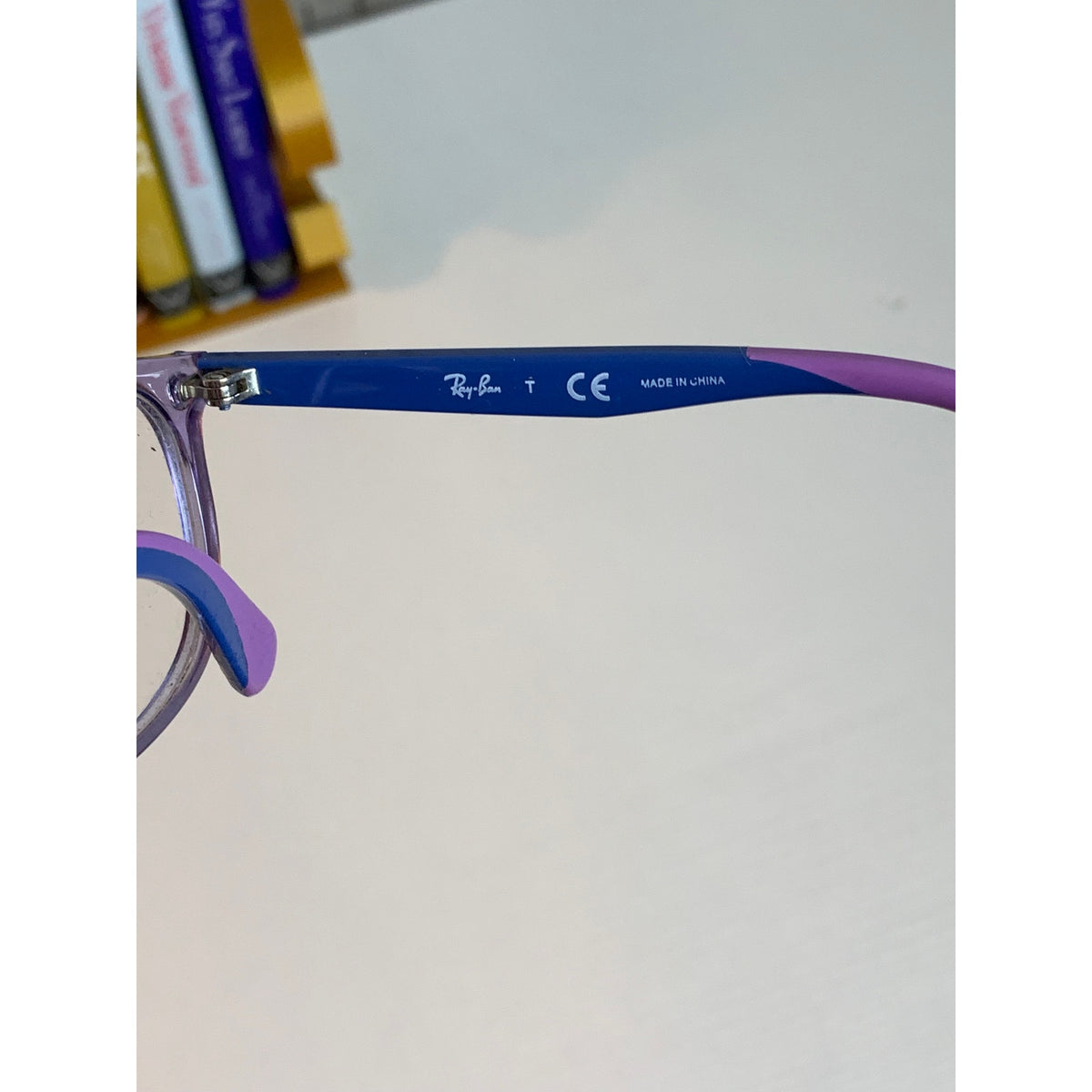 Ray-Ban Prescription RB1598 3885 Eyeglass Frames Purple Blue 47-16-130  Review