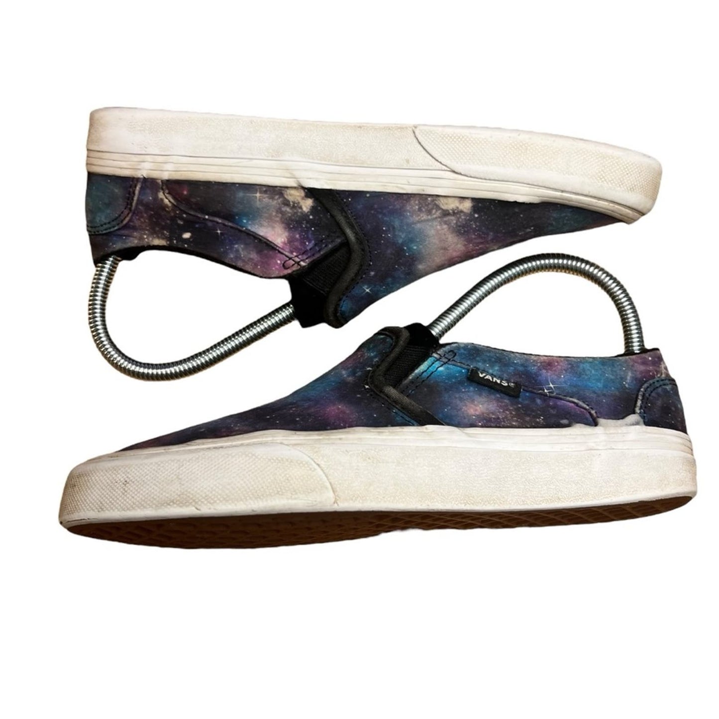 Vans Classic Slip-On 'Galaxy' Low Top Skate Shoes/Sneakers - Women's 6