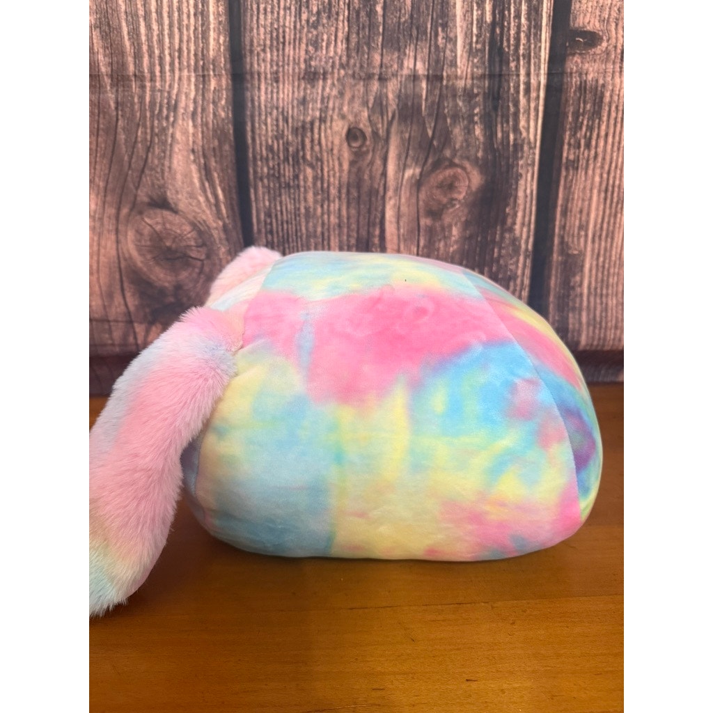 Squishmallows 12" Candy Rainbow Tie-Dye Bunny Plush Toy