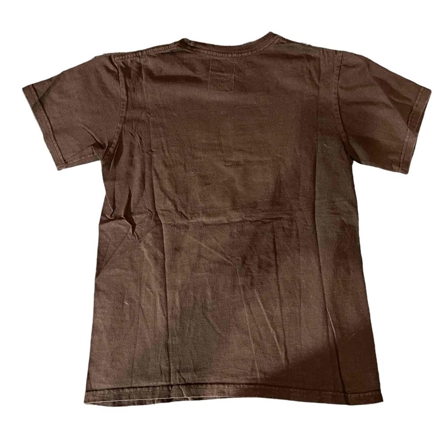 Allergic To Cities Brown "Allergic To Winter" Short Sleeve Graphic T-Shirt Small