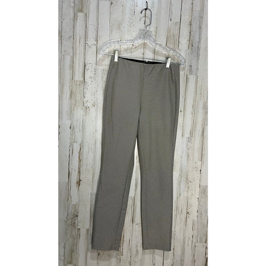 Rag & Bone Women's Houndstooth Check Dress Pants Size 2 Black