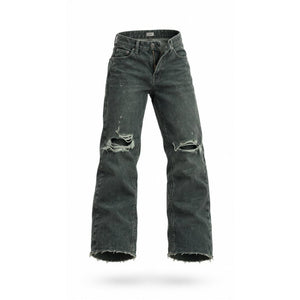 NWT Old Navy Jeans Womens Size 00 Gray Sky-Hi Straight