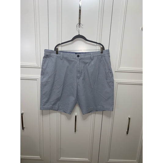 Cutter & Buck Men's Chino Shorts Size 44B Blue Casual Twill Flat Front