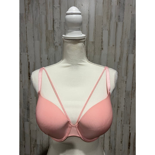 Victoria's Secret Lined Demi Bra 38D Pink Padded Underwire