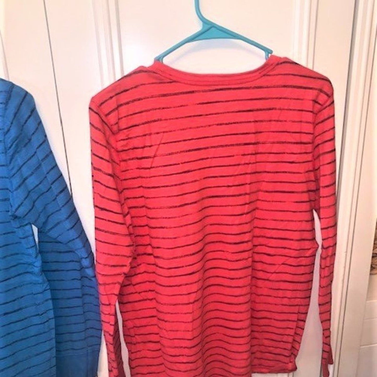 Set 3 Arizona red/white/blue L/S striped t-shirts