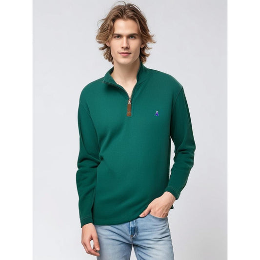 Polo Ralph Lauren Men's Green 1/4 Zip Pullover Sweater Size Large