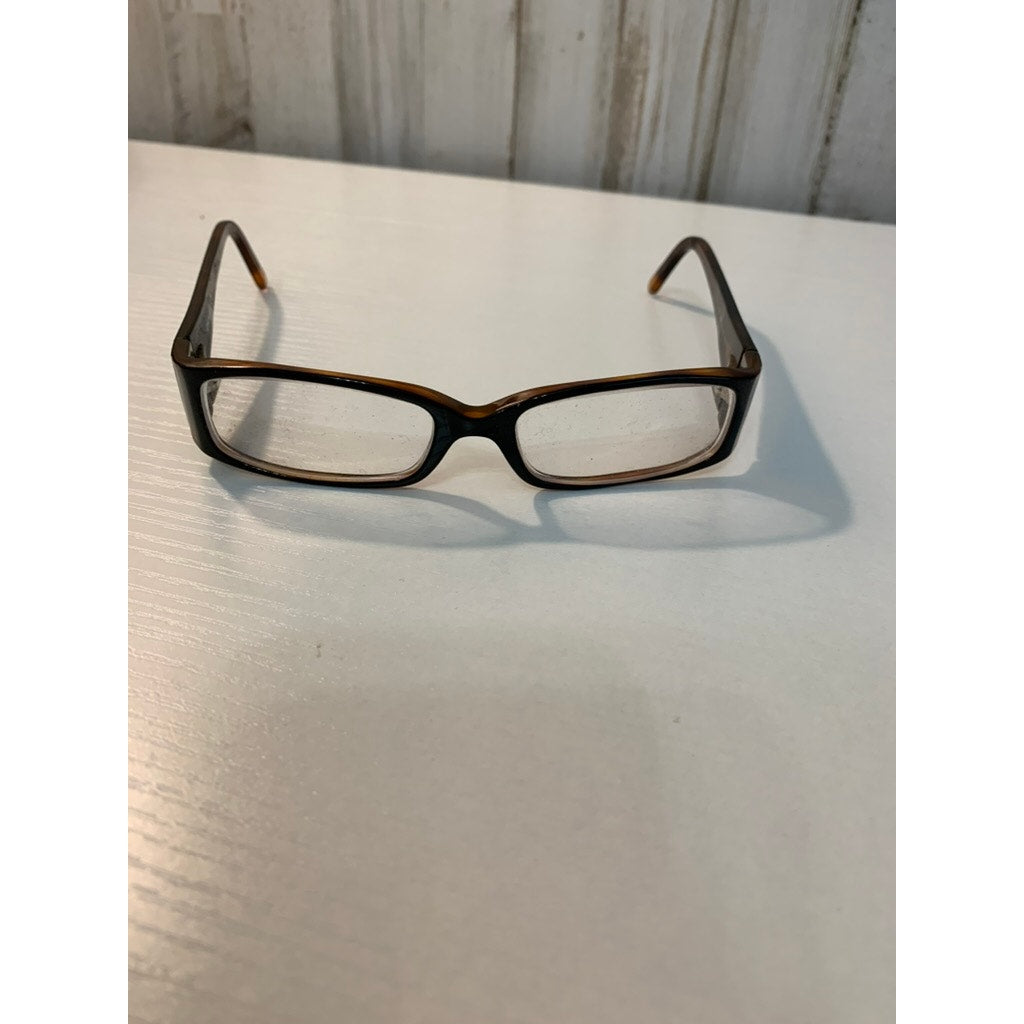 DKNY Eyeglass Frame Womens Brown Tortoise Full-Rim 51-16-130