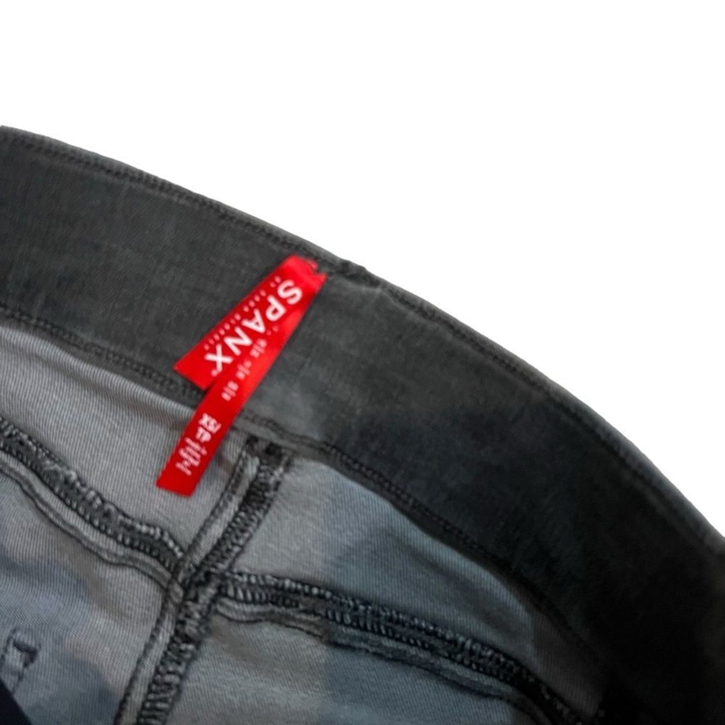 NWT SPANX Skinny Jeans Womens Size XS Vintage Gray High Rise Pull-On