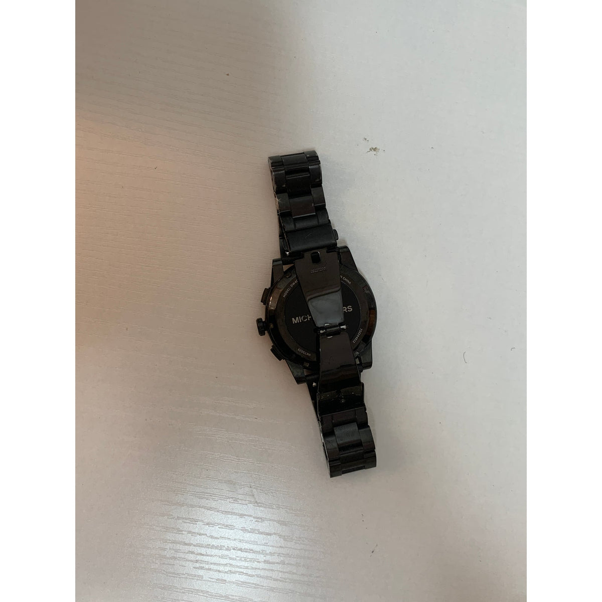 Michael Kors Access Grayson MKT5029 Smartwatch 47mm Black Steel Mens Not Tested