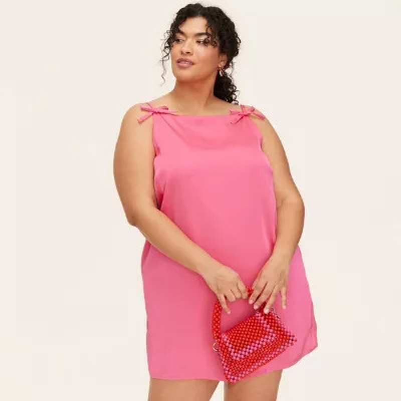 NWT Kate Spade x Target Women's Red & Pink Beaded Shoulder Bag Casual