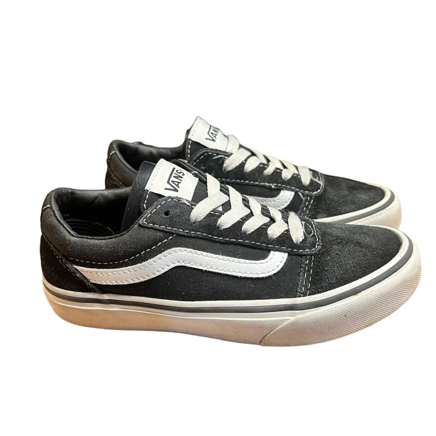 Vans Anaheim Old Skool 36 Dx Trainers - Black/True White - Kids Size 2.0