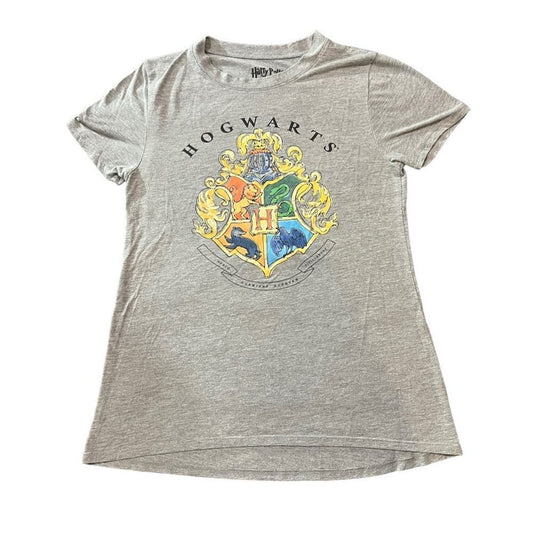 Harry Potter Hogwarts Crest T - Shirt Women's Size Small