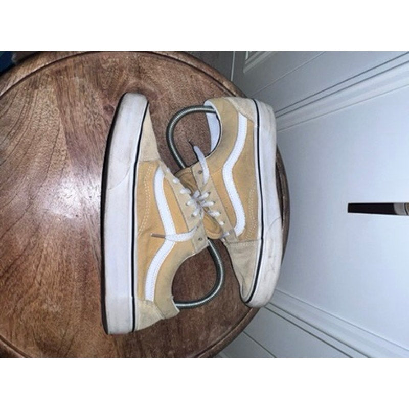 Vans Old Skool Unisex Yellow Skate Shoes Size 6 Men's/7.5 Women's