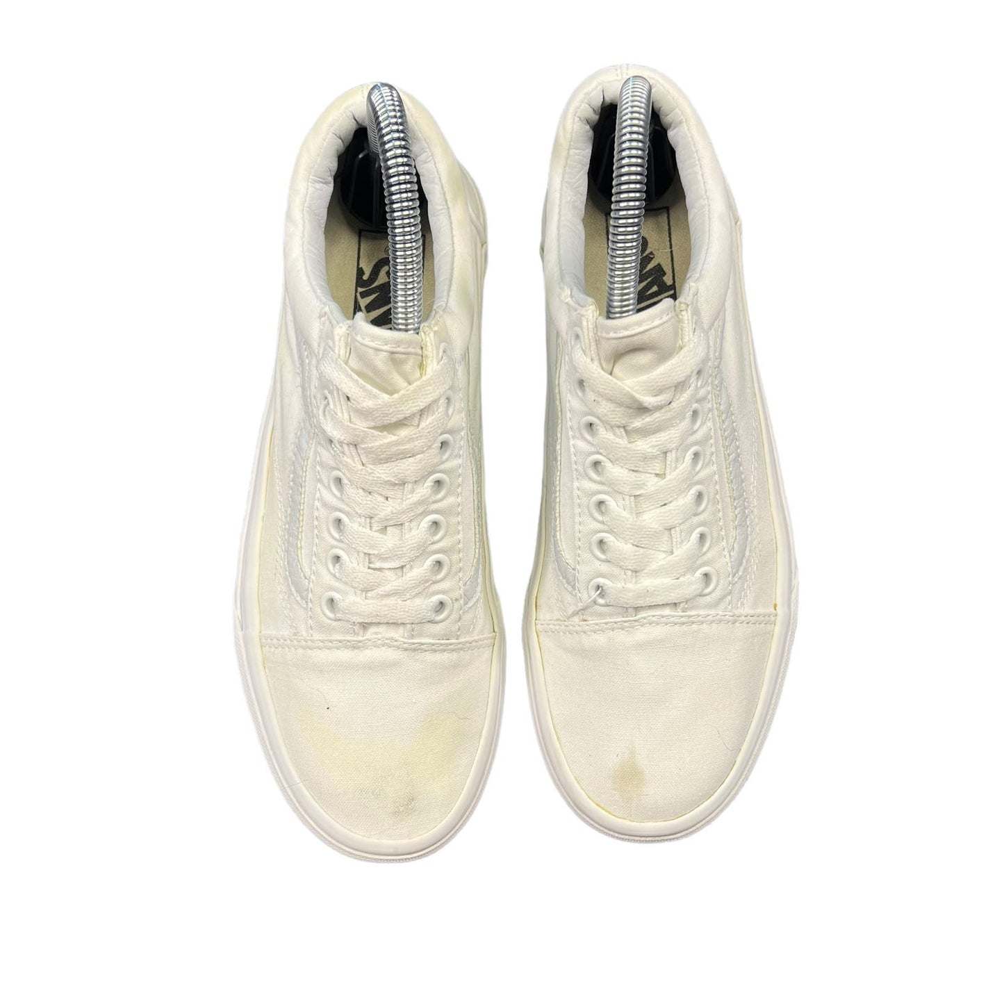 Vans Old Skool Unisex White/Marshmallow Low Top Lace-Up Sneakers Men 6.5/Women 8