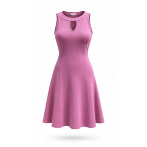 New York & Company Dress Womens Size S Pink Sleeveless