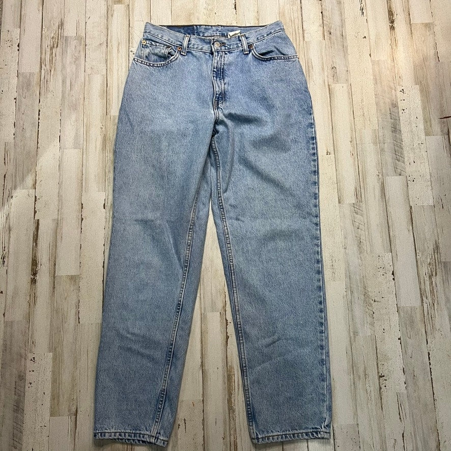 Levi's 550 Vintage 90s Women's Size 10M Relaxed Tapered Jeans Light Wash