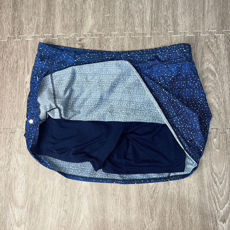 L.L. Bean Women's Size Large Blue Athletic Tennis Skort