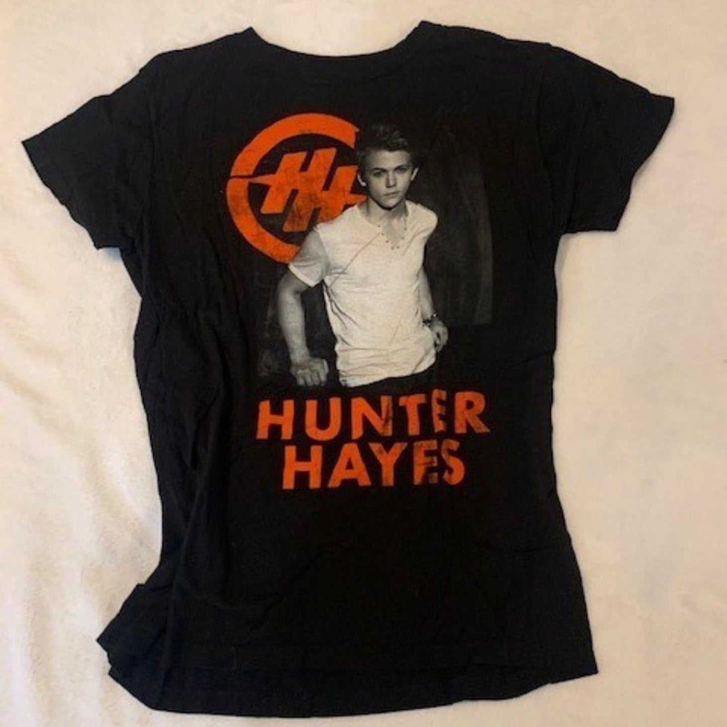 Hunter Hays 2012 black concert shirt XL EUC