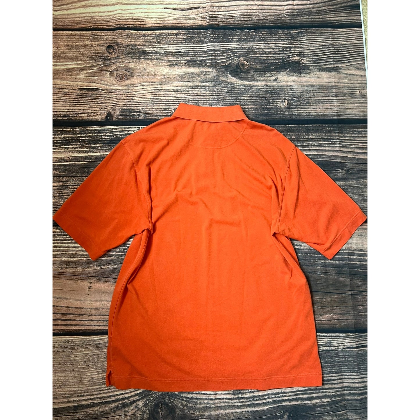 Clemson Tigers Cutter & Buck Men's XXL Orange Polo Shirt Short Sleeve