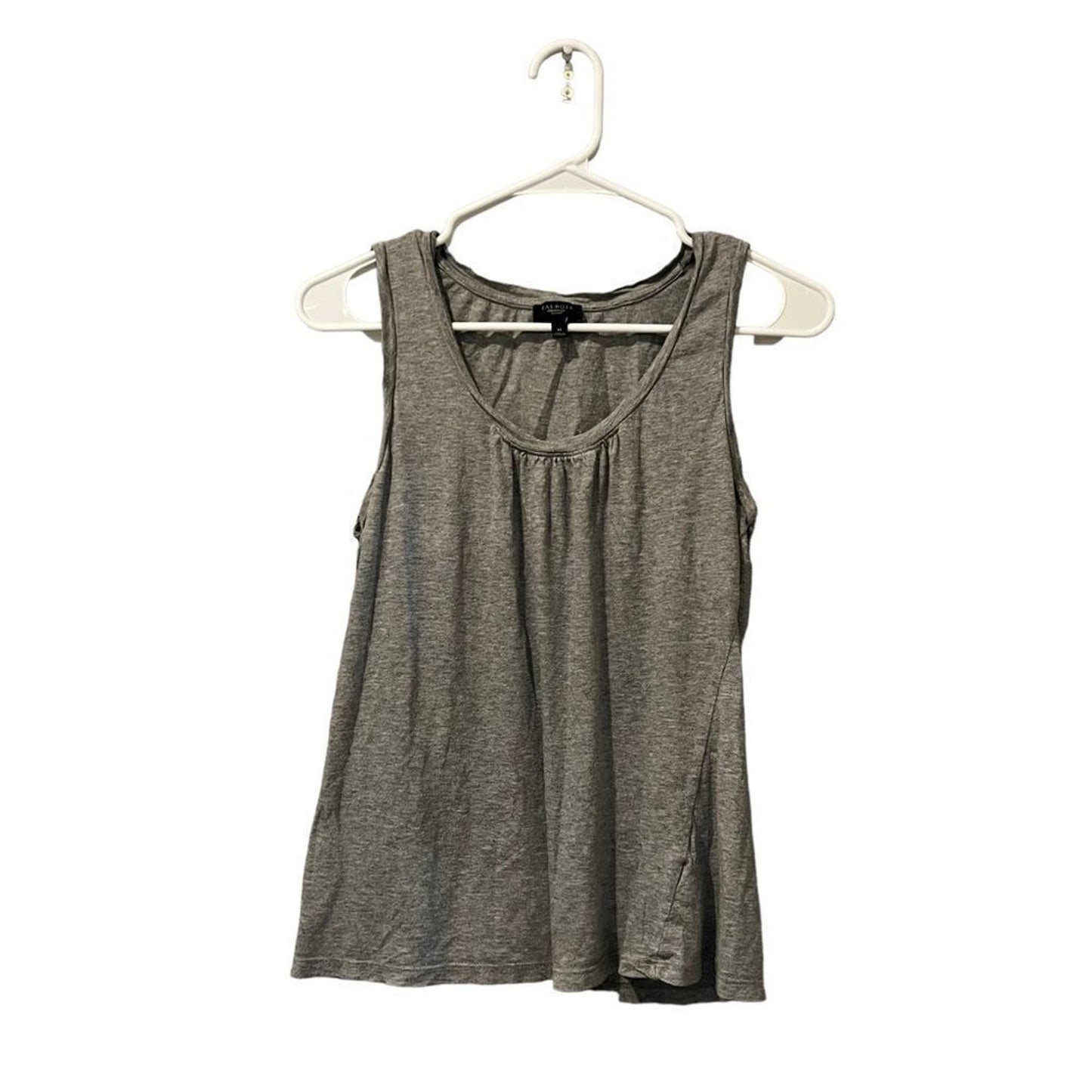 Talbots Grey Sleeveless Tank Blouse Size Large