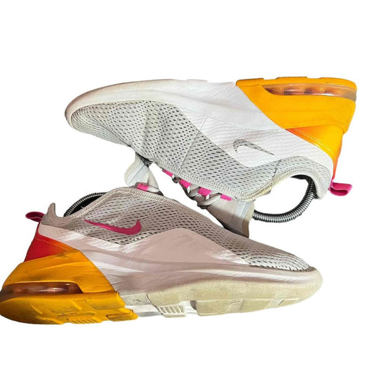 Nike Air Max Motion 2 Women's 10 Grey/Fuchsia/ Orange Sneakers