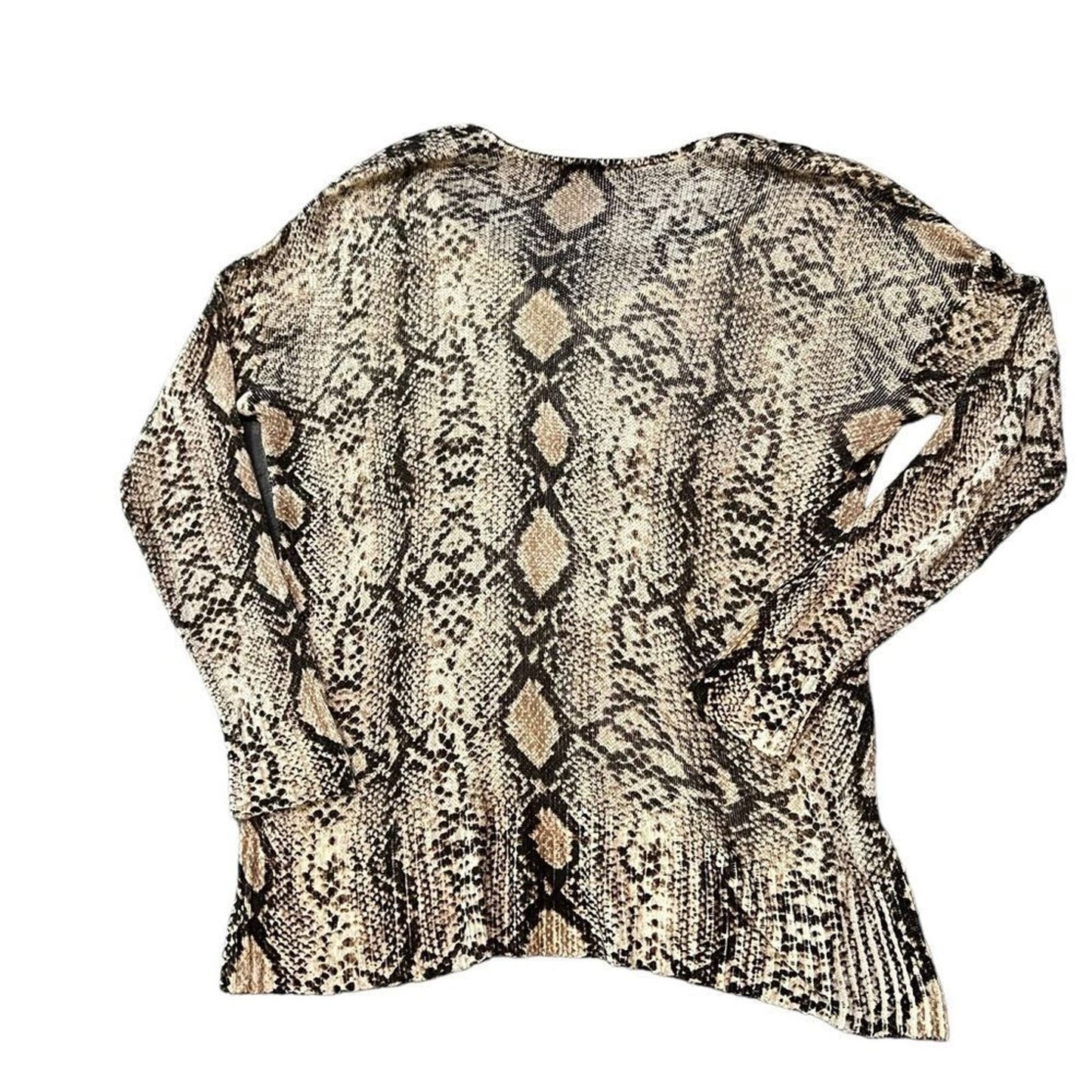 Show Me Your Mumu Snake Print Hug Me Sweater Size XS