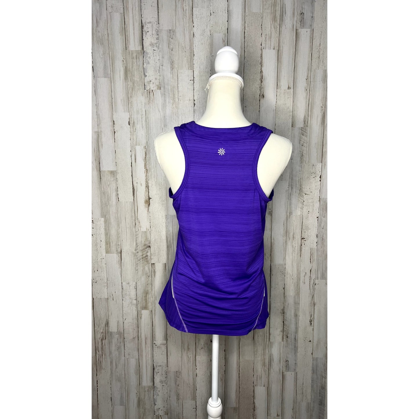 Athleta Women's Purple Run On Tank Top Size Medium Sleeveless Lightweight