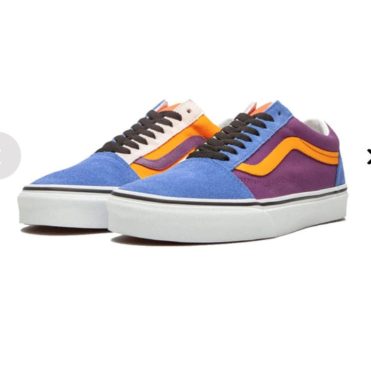 Vans Old Skool 'Mix & Match - Grape Juice Bright Marigold' - Women's 5