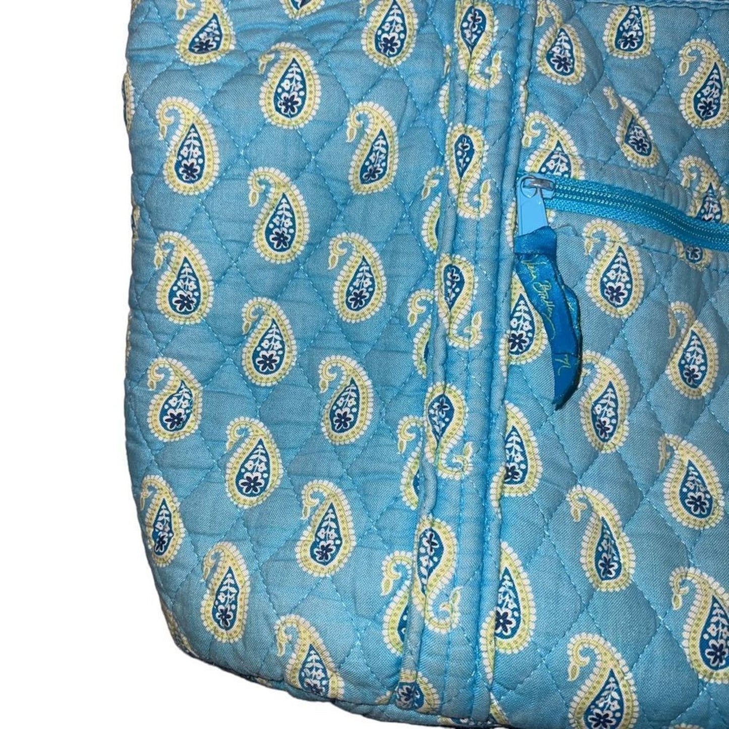 Vera Bradley Commuter Tote Bag in "Bermuda Blue" Pattern