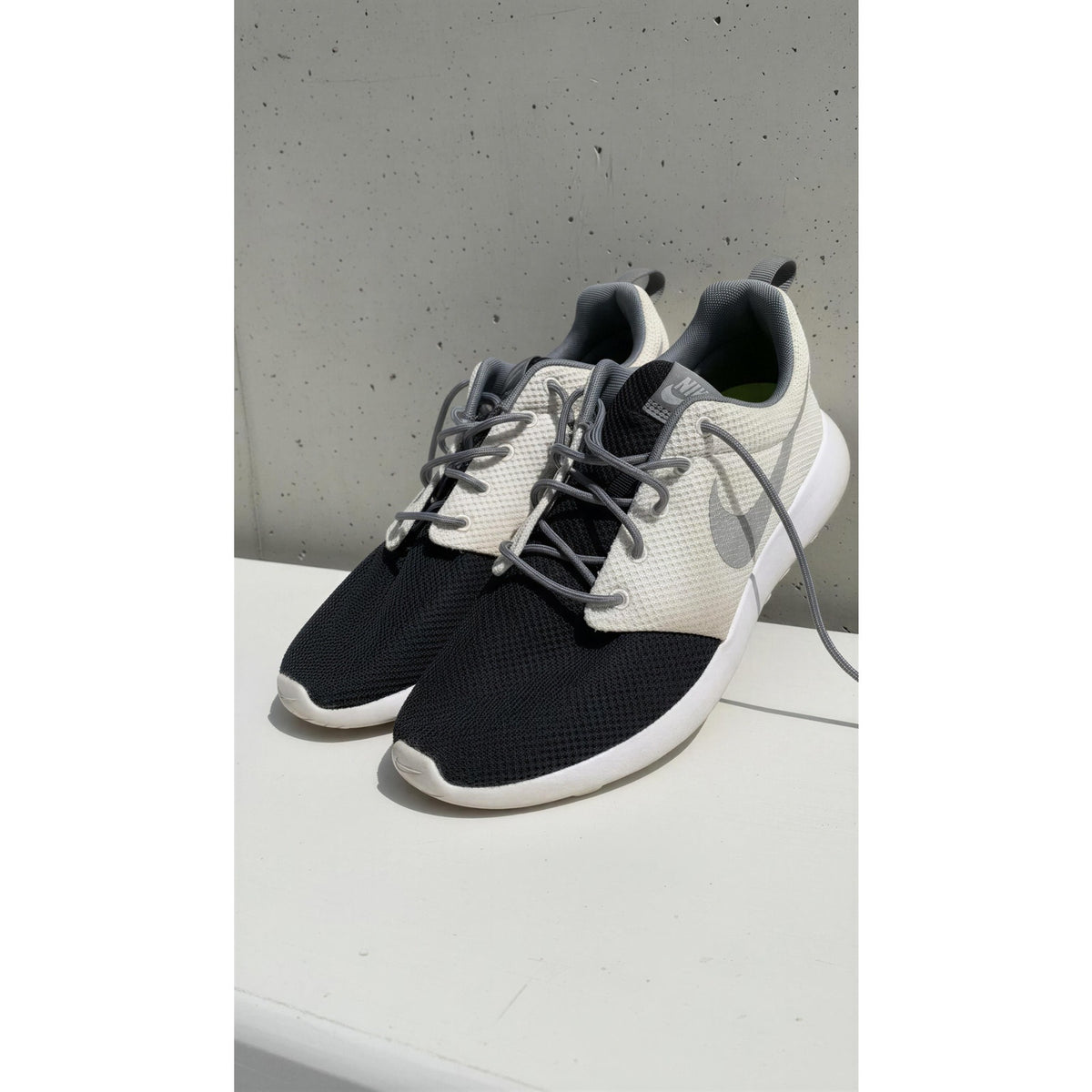 Nike Roshe G Spikeless Golf Shoes Women's US 9.5 Pure Platinum Black White